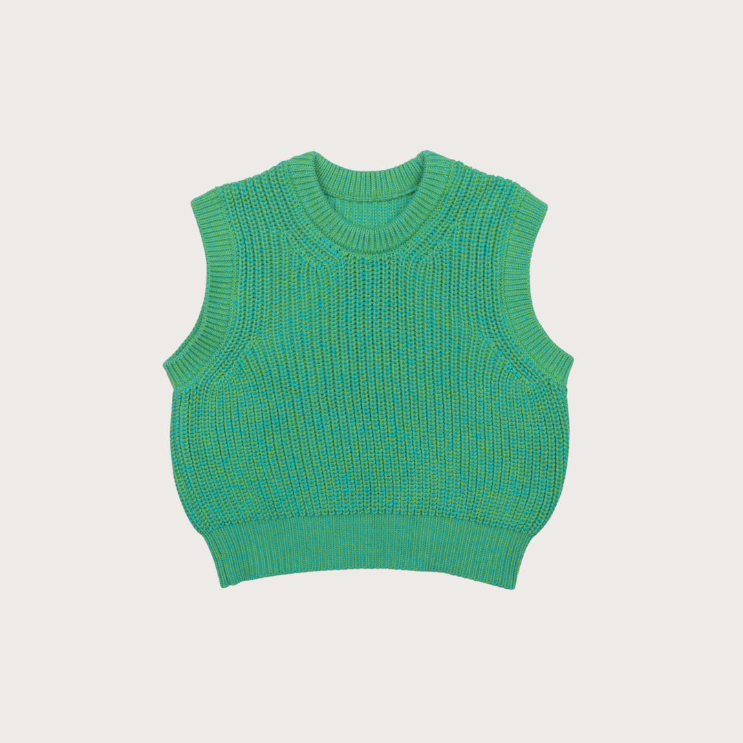 Skye Cotton Knitted Vest Top